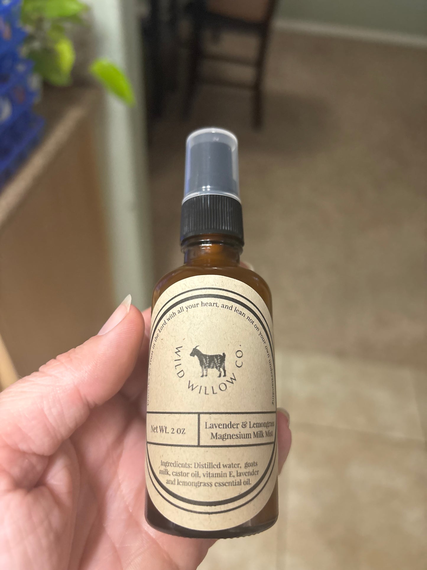 Lemon grass & Lavender Magnesium Milky Mist