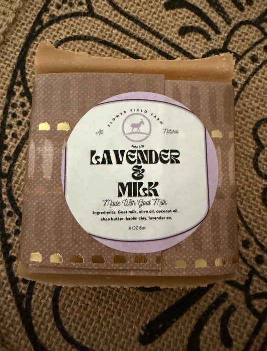 Lavender & Milk Soap Bar