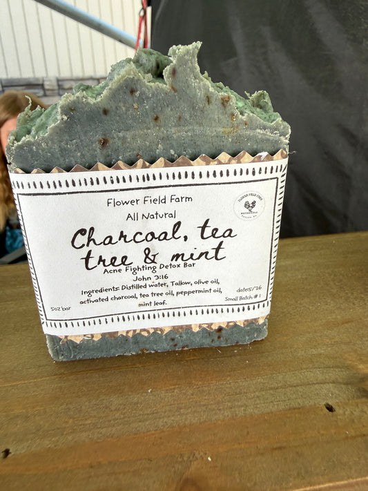 Charcoal, Tea Tree & Mint